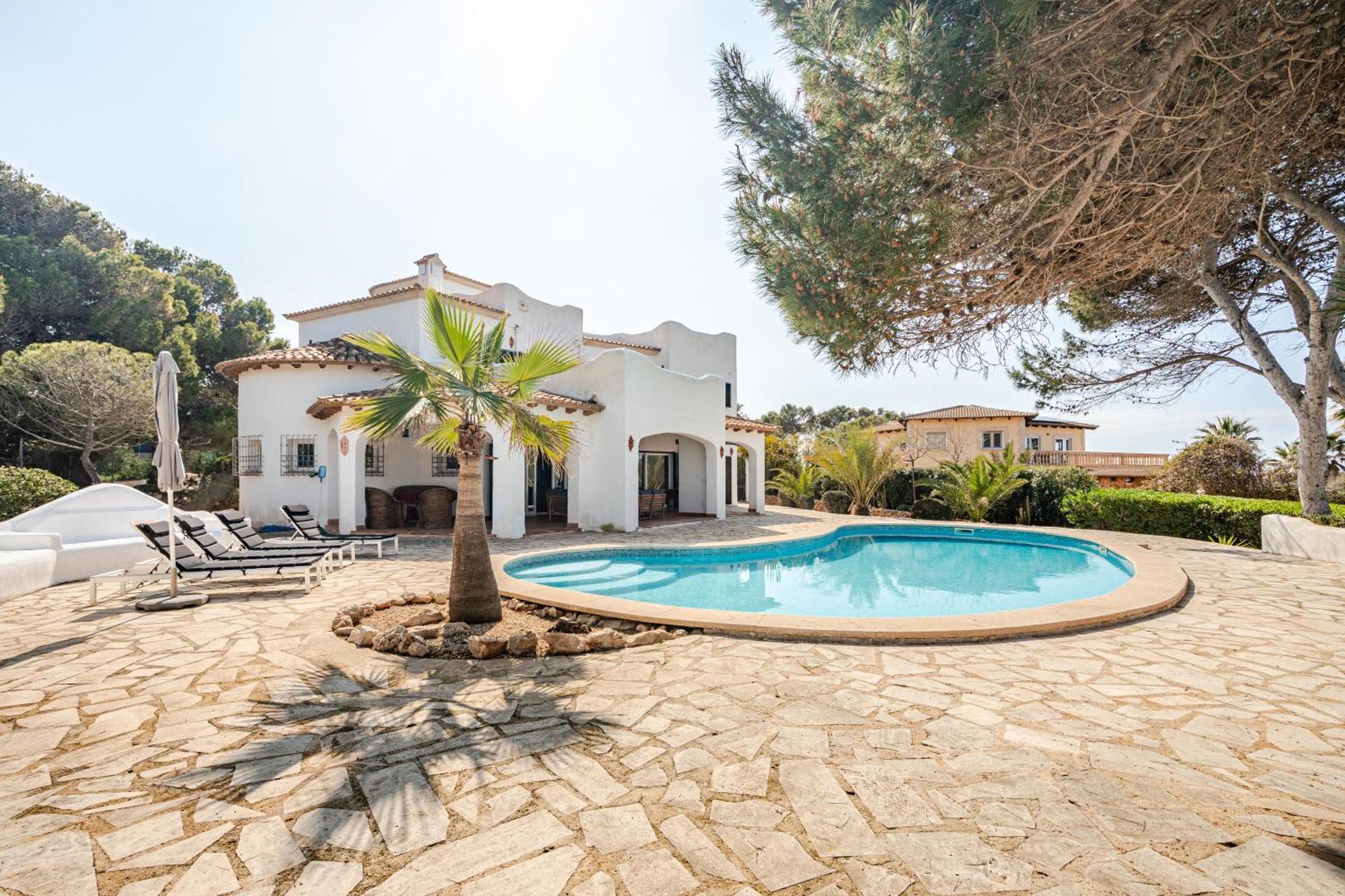 Willa Gigantische Mit Meerblick, Panoramablick & Pool-oase Cala Pi (Mallorca)